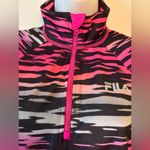 FILA Women’s Small  pull over zip up gym workout sweat shirt jacket NWTS Photo 3