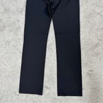 Betabrand  Women’s Classic DPY Dress Pant Yoga Pants Pull On Straight Leg Black L Photo 8