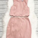 Tobi  pink two piece set skirt and crop top Photo 0