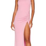 Katie May  Raising the Bar Gown One-Shoulder Pinky Mauve Small Photo 0