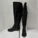 American Rag  Womens Riding Boots 5.5 Black Over The Knee Western Coastal Cowgirl Photo 2