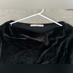 Peruvian Connection  Velour Victoria Top black size medium Photo 5