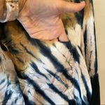 Young Fabulous and Broke Susan Tie Dye Satin Button Up Shirt Photo 5