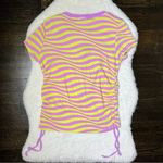 The Simpsons Lisa Simpson Embroidered Ruched Tee Photo 6