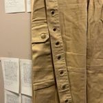 Khaki Cargo Pants with Belt Tan Photo 4