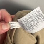 J.Crew Factory Khaki Linen Blend sleeveless belted jumpsuit size 14 Tan Photo 9