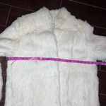 Bryant Park Off white Fur coat sz Medium Photo 5