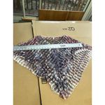 One World Top Medium Bohemian Paisley Sheer Poncho Blouse Festival Photo 4