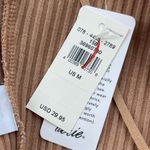 Aerie  American Eagle Ribbed Asymmetric One Shoulder Crop Top size Medium Nwt Photo 3