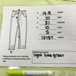 Forever 21  Womens Cargo‎ Pants Size Small Green Utility Streetwear Y2K Wide Leg Photo 7