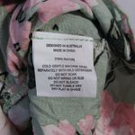 Abel the label  ATL Mint Forest Ruffle Handkerchief Hem Dress Size XS Photo 8