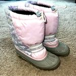 Sorel  women’s pink and gray waterproof snow winter boot sz 6 Photo 0