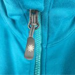 Athleta  Renew Full Zip Jacket With Ruffles Teal Women’s Photo 3