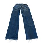 RE/DONE  Originals 90s High Rise Loose Jeans in Destroyed Broken Blue‎ size 25 Photo 3