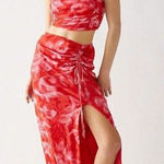 Free People  Floral Mesh Skirt Photo 0