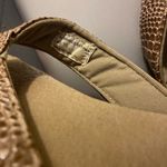 Volatile snakeskin high end thong wedges comfortable size 10 women’s Tan Photo 7