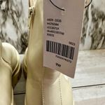 Lane Bryant Women Sz 9 W Bone White Chunky Side Zip Boots Booties Shoes Gorpcore Photo 3