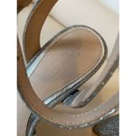 Antonio Melani Born on Fifth Liv Metallic Glitter Closed Toe Platform Heels Photo 10