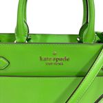 Kate Spade Staci Medium Satchel in a green Photo 10