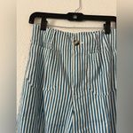 Anthropologie The Colette Cropped Wide-Leg Pants by Maeve: Embroidered Linen 10 Photo 4