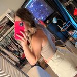 Signature 8 White Denim Shorts Photo 7