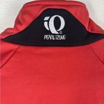 Pearl Izumi Pearl‎ Izumi Vintage Women's Medium Red Black Bicycling vest Full Zip Reflective Photo 4