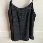 Madewell  Black & White Dot Scatter Silk Inset Cami Photo 8