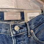 Everlane NWT  26x26.5 The 90’s Cheeky Straight Crop Blue Jeans Photo 7