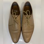 Everlane Italian Leather Modern Oxford Shoes Beige Size 7 VGUC Photo 2
