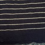 Gap  Navy and White Striped V neck oversized Sweater XL Photo 5