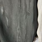 Garage Women’s XS Lightweight Casual Gray and Black Jacket with Hood Mes… Photo 7