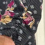 Chelsea 28 Navy Stripe Floral Jacket Blazer Size X--Small EUC #0856 Photo 2