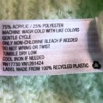 Wild Fable Lime Green Sweater Crewneck Acrylic  Womens Small Lime Green Cropped Photo 3