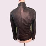 Michael Kors 100% buttery soft leather motorcycle jacket Photo 4