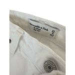Abercrombie & Fitch  White Skinny High Rise Jeans Size 27 / US 4 Short Photo 7