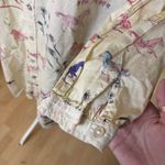 MOTHER Horse The New To Town Shirt Dress Size Medium Western Yellow Photo 5