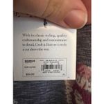 Croft & Barrow Croft & Borrow Blue With Floral Print Sleep Shorts Woman’s Size Large NEW Photo 7