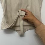 House of Harlow  1960 Beige Sleeveless Bodysuit Photo 2