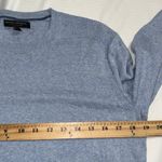 Banana Republic  silk cashmere size small pullover blue long sleeve linen blend Photo 4