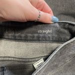 Simply Vera Vera Wang Straight Leg Jeans with Zippers Gray Size 10 Photo 7