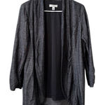 Dress Barn  Open Front Cardigan Women Size Large Stretch Office Career Lightweight Photo 0