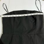 Lulus Black Mateo Strapless Dress w/ Eyelash Lace Hem - Size M Photo 3