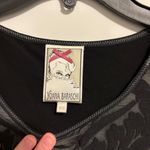 Yoana Baraschi  Black and Charcoal Short Sleeve Top Photo 3