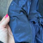 Rickie freeman for teri jon blue velvet dress Size 4 Photo 4