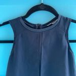 Vince  Navy Blue Crew Neck Sleeveless Layered Look Pullover Blouse Top Size S Photo 5