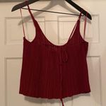 Free People NWT ‘Get To Know You’ back tie cropped knit cami, size medium Photo 6