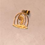 14k Gold Michael Anthony Tweety in a Birdcage Pendant. EUC Photo 2