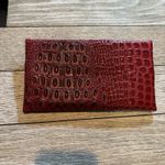 Makeup Junkie Bags Bubble Gator Rouge Mini‎ 4"x7" NWT Handmade In Texas Red Photo 1