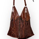 Alivila.Y Brown Renaissance Corset Top Western Festival Cosplay M Size M Photo 0