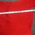 Stunning iconic bandage Red dress in off the shoulder Holiday Small Photo 11